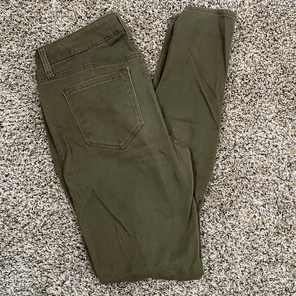 Old Navy Rockstar Mid-Rise Jeans - Olive